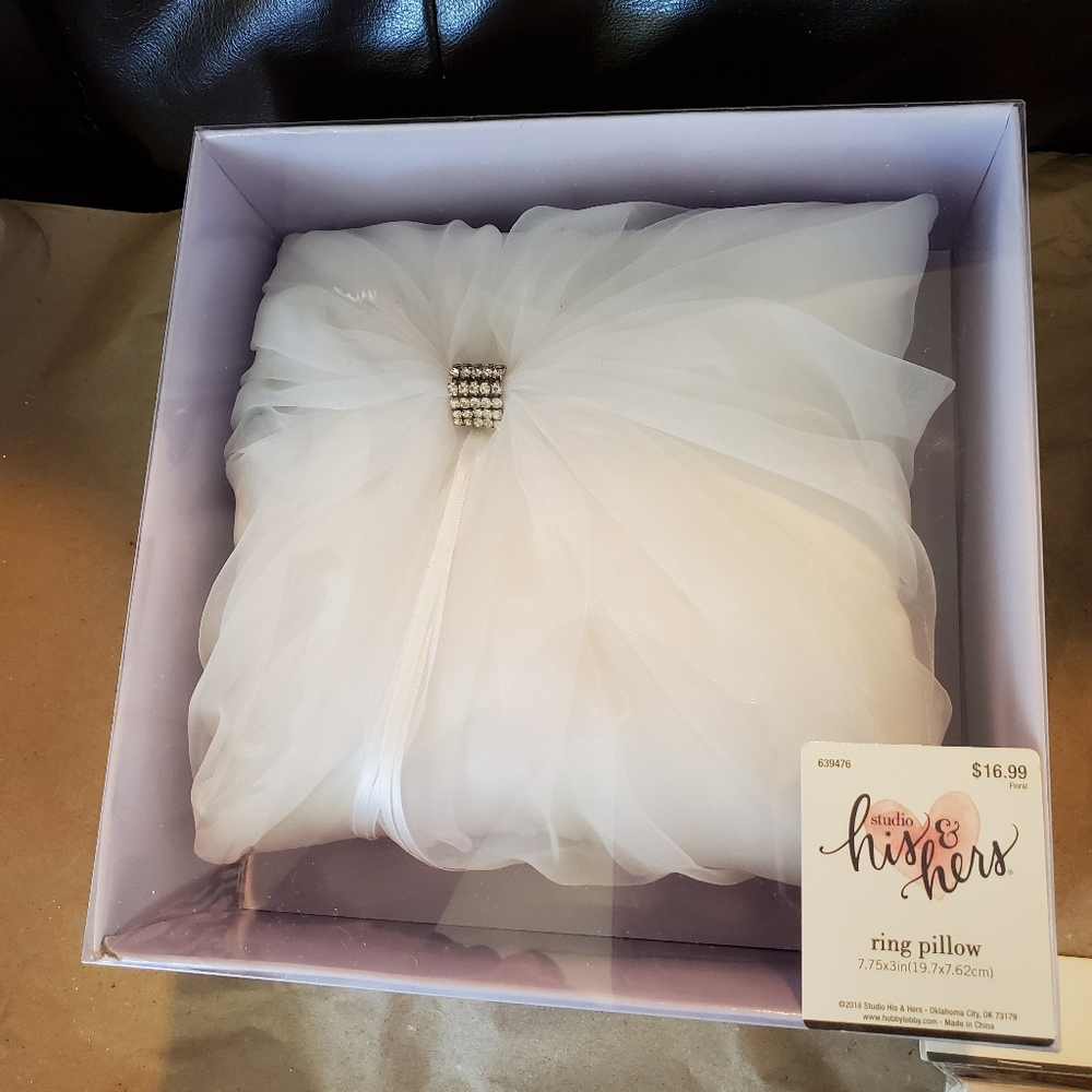 Ring bearer pillow